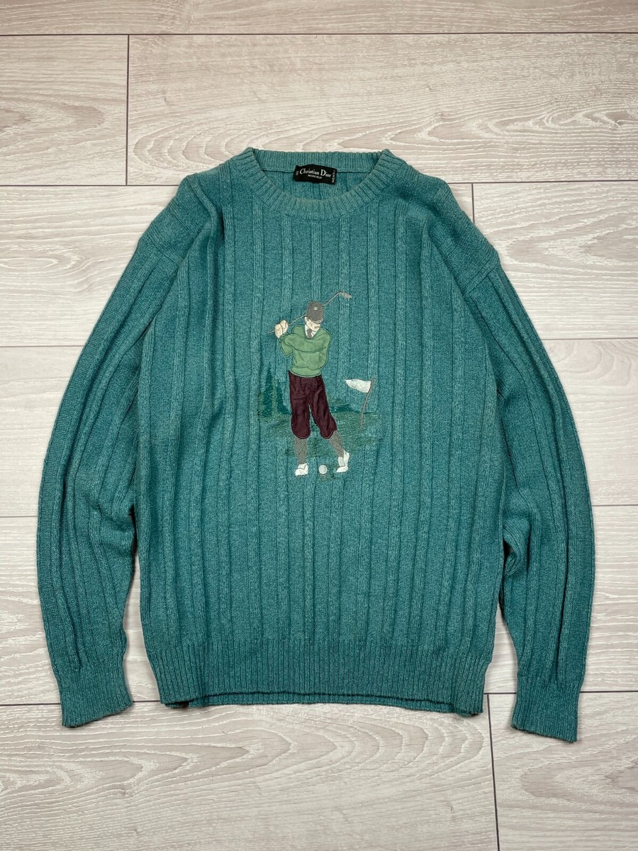 Christian Dior Monsieur Knitwear Golf Sweater Vintage 80s 90s | eBay