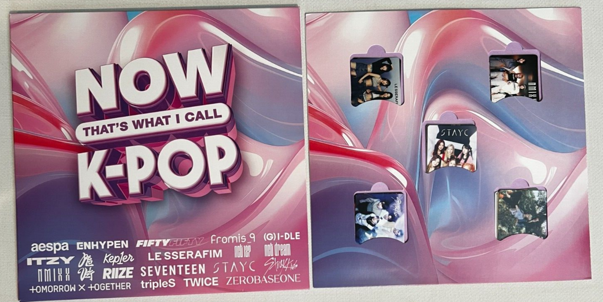 Now That's What I Call K-Pop [2024, Opaque Pink Vinyl, Photo Cards