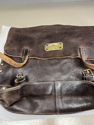 N*3様 RRL INDIAN VINTAGE LEATHER MESSENGE N*3様 RRL INDIAN VINTAGE