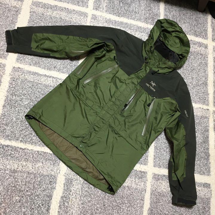 Vintage Arc'teryx Gore-Tex Jacket Mens Size M Theta LT Moss Khaki