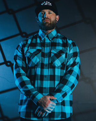 Dixxon Back II the Basics Men's Button- Up Flannel Large | eBay