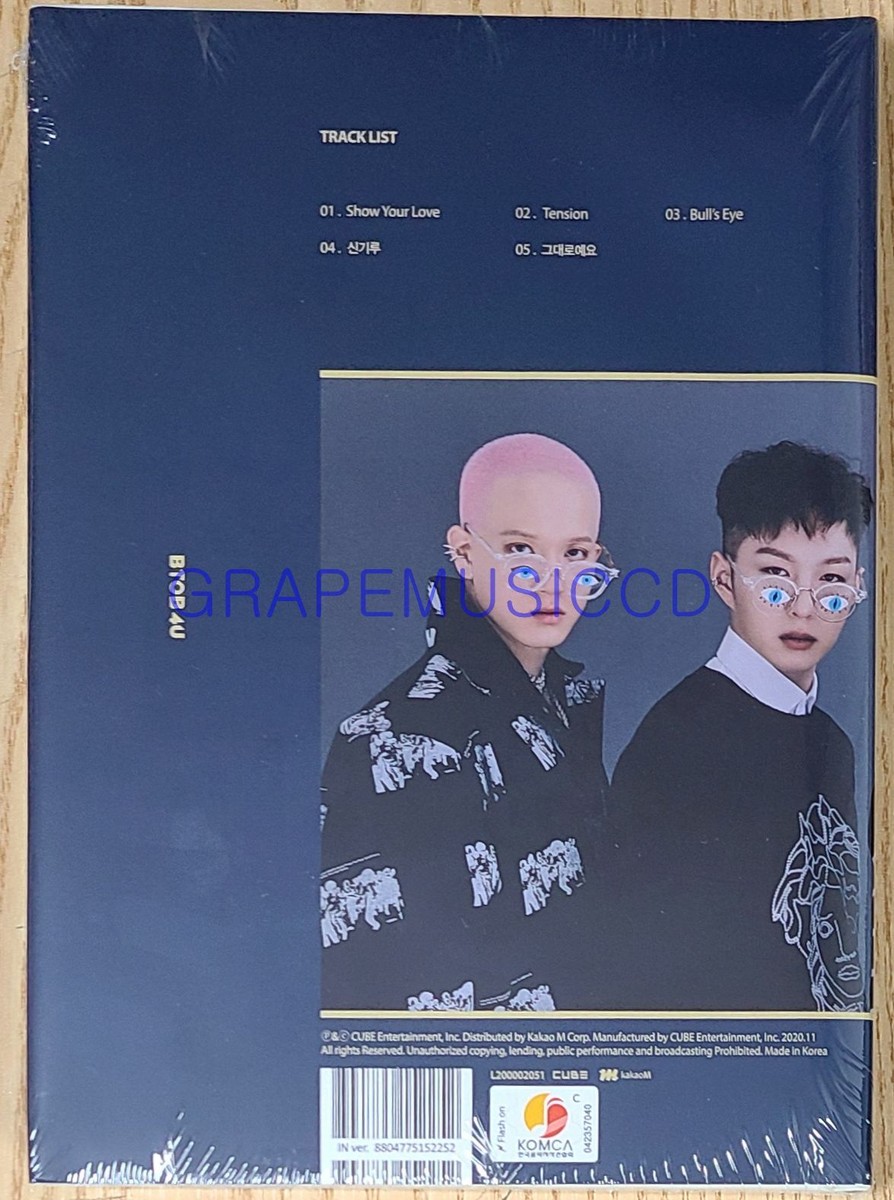 BTOB 4U INSIDE 1ST MINI ALBUM K-POP CD + PHOTOCARD + FOLDED POSTER