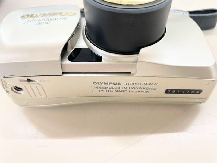 Olympus Mju μ Zoom 105 Deluxe Point & shoot Film Camera From JAPAN