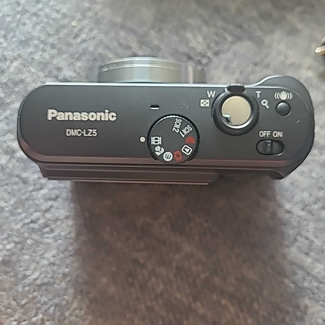 Panasonic Lumix DMC-LZ5 6.0MP Digital Camera Black With Box For