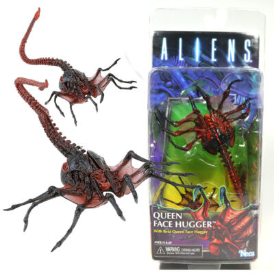NECA Aliens Queen Face Hugger & Beta 7