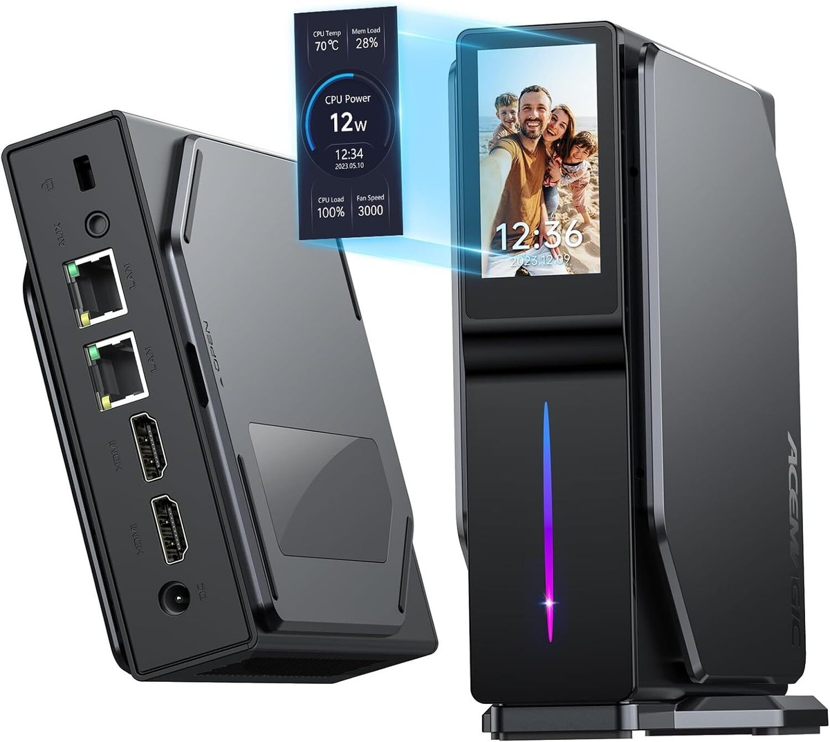 ACE 4K Mini PC S1 Intel N97 12th Gen Processor 16GB RAM 512GB SSD