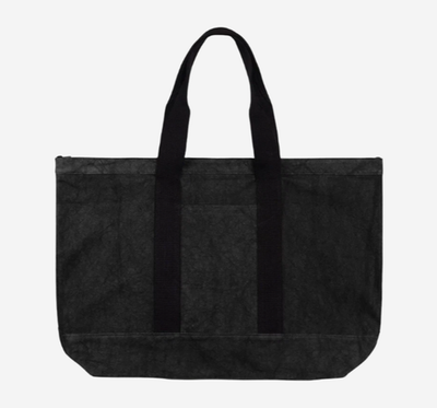 Stussy Canvas Extra Large Tote Bag Washed Black | eBay