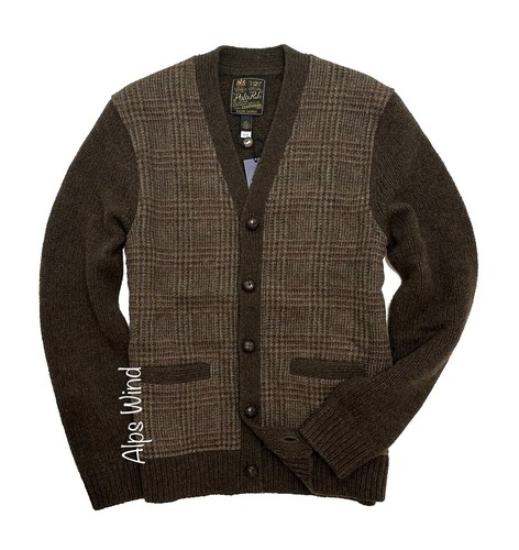 Chaps Ralph Lauren 90s Wool Cowichan Sweater Navy Size M Japan | eBay