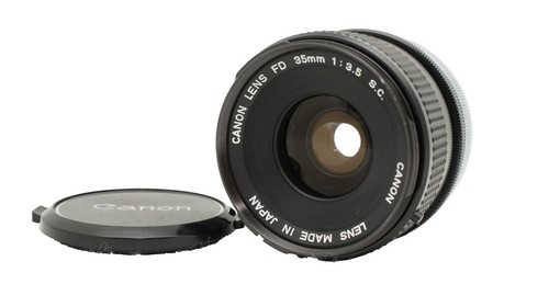 Near Mint] Canon FD 24-35mm f/3.5 S.S.C SSC ASPHERICAL Zoom Lens