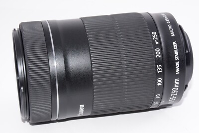 N.MINT] Canon EF-S 55-250mm F4-5.6 IS STM From JAPAN #m10374 | eBay