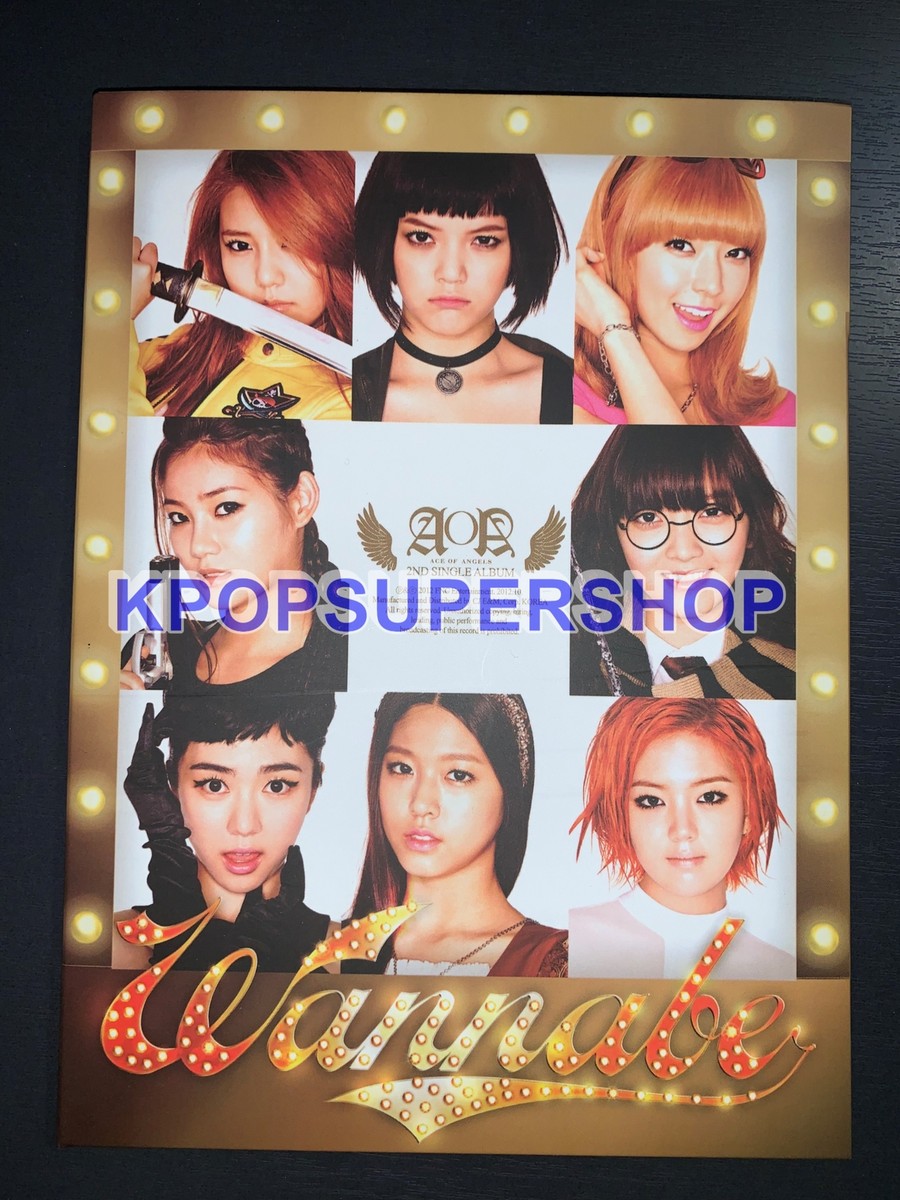 AOA 2nd Single Album Vol. 2 Wanna Be CD Great No Photocard Rare