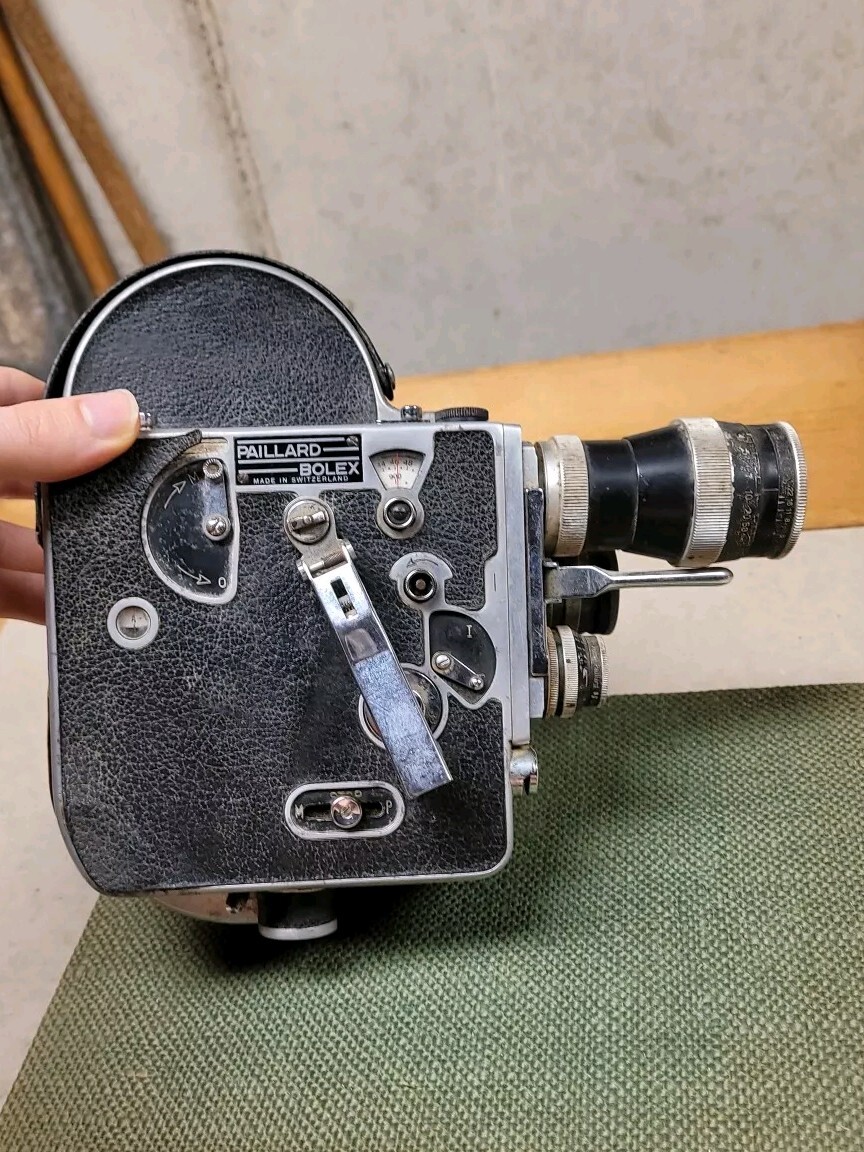 Exceptionally Rare Bolex Paillard H16 Deluxe 16mm Cine Movie