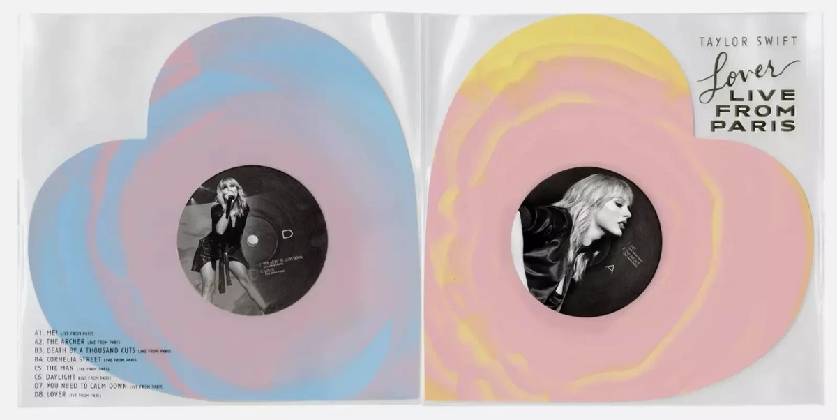 Lover [Live From Paris] by Taylor Swift (Record,2023) for sale