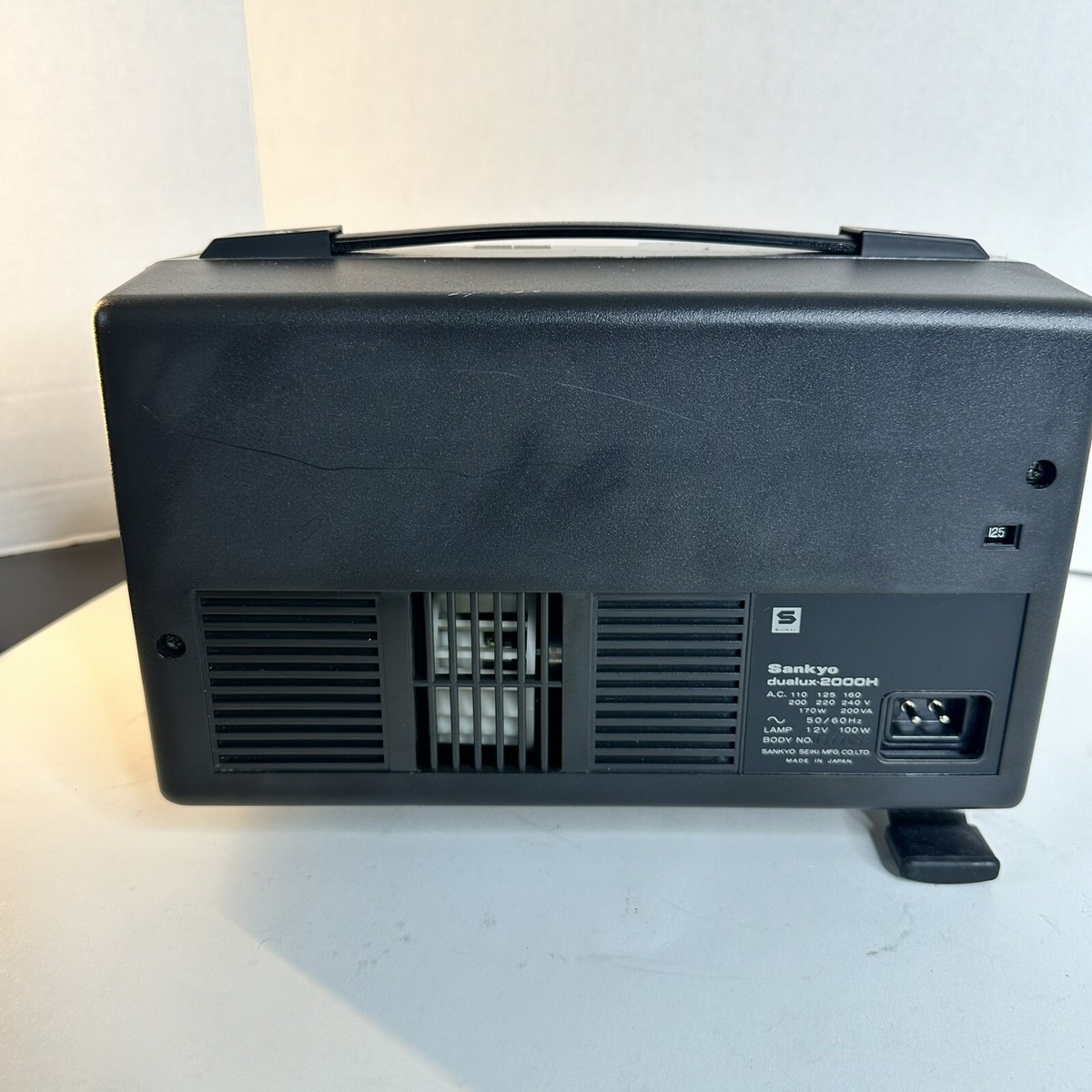 Sankyo Dualux 2000H Rare 8MM Super 8 Projector *As Is Parts/Repair