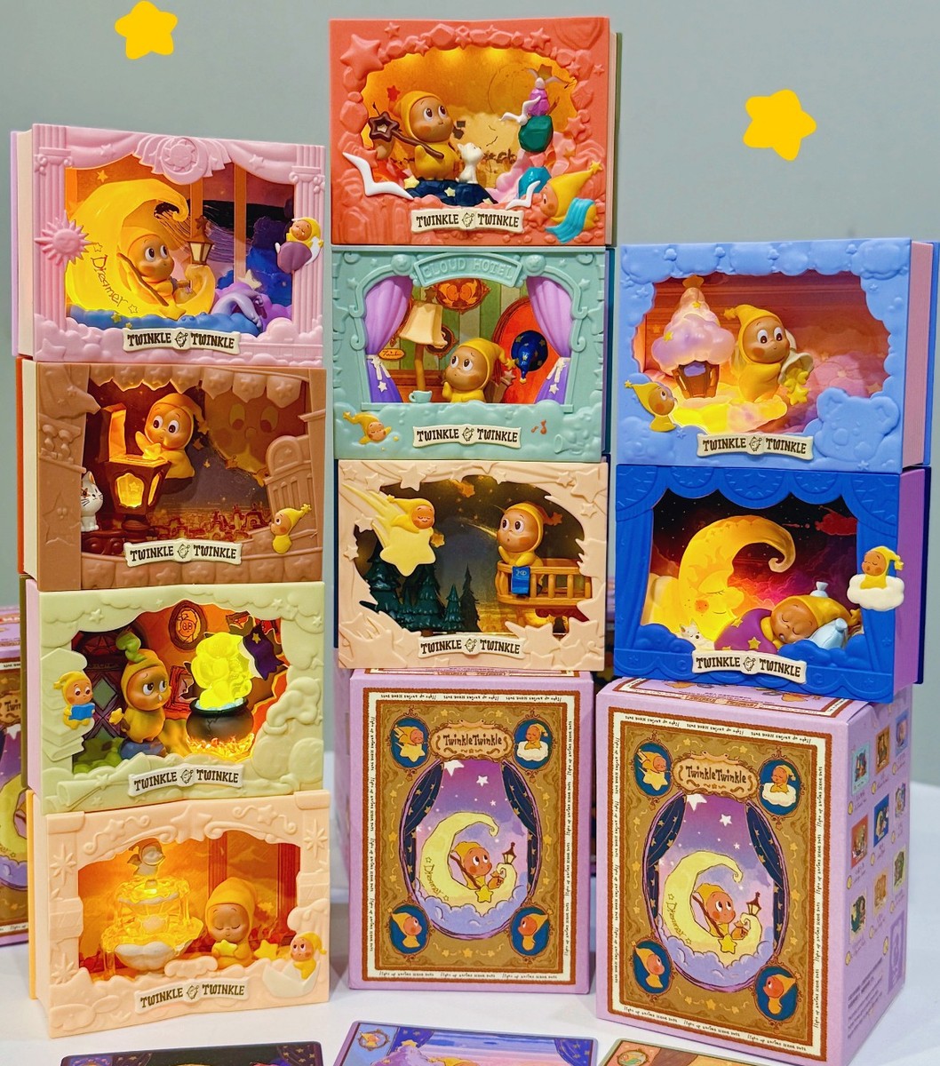 Twinkle Twinkle Light up Series Scene figures Blind Box Confirmed