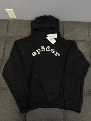 Brand new Sp5der VVS Black Hoodie size XL | eBay