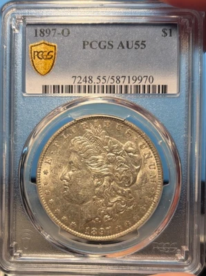 AU 55 Graded 1897 Year Morgan US Dollars (1878-1921) for sale | eBay