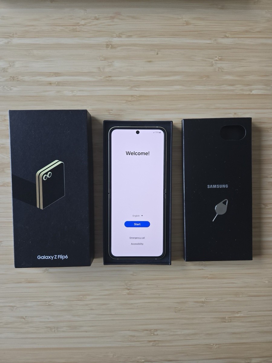 Samsung Galaxy Z Flip6 - 256 GB - Yellow (Unlocked) for sale