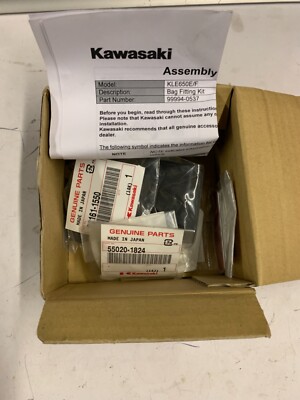 GENUINE OEM KAWASAKI KLE650 VERSYS LUGGAGE BAG FITTING KIT 99994