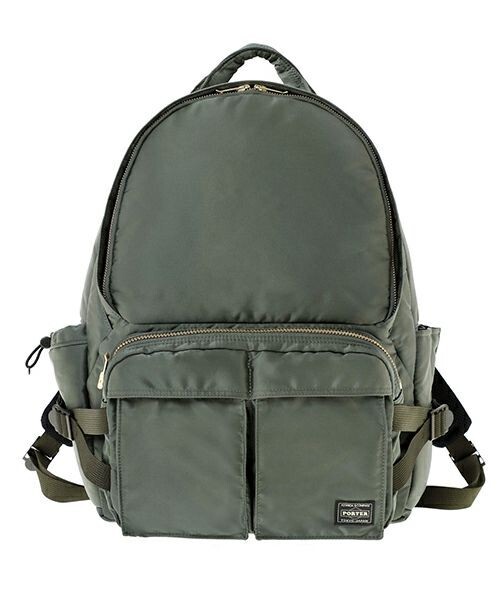 PORTER YOSHIDA TANKER DAYPACK (L) 622-19842 Khaki Orange Japan