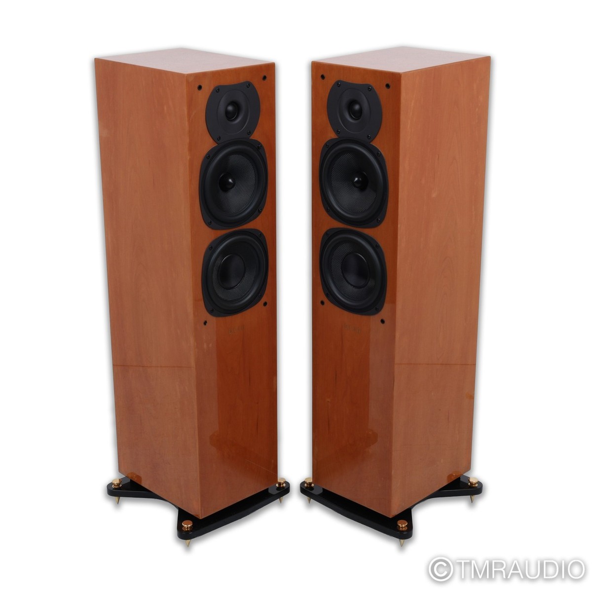 Quad 22L2 Floorstanding Speakers; Cherry Pair | eBay