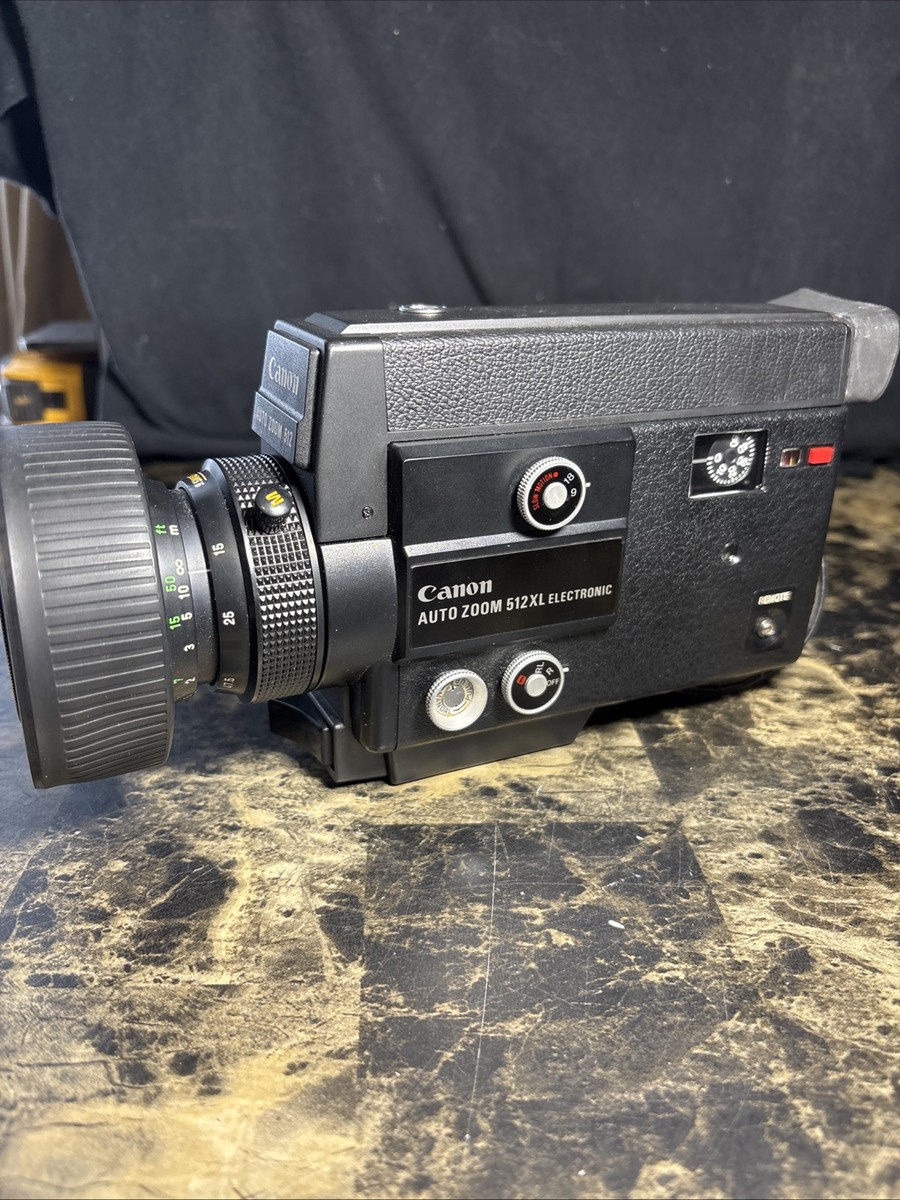 Canon Auto Zoom 512XL Electronic Super8 Film Camera From Japan
