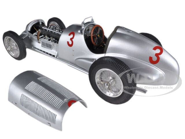 MERCEDES-BENZ W125 #3 1937 GP DONINGTON 1/18 DIECAST MODEL CAR BY