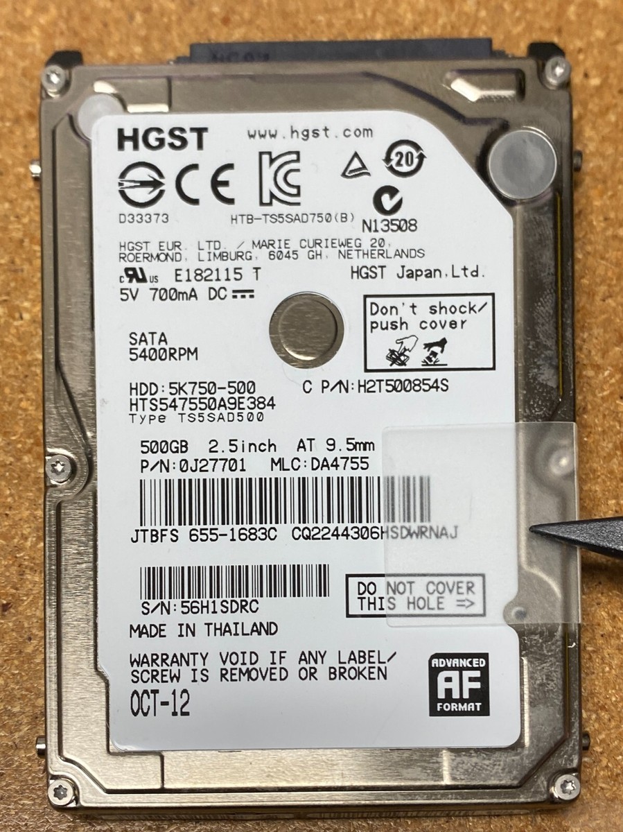 HGST Travelstar Z7K500 500GB 2.5