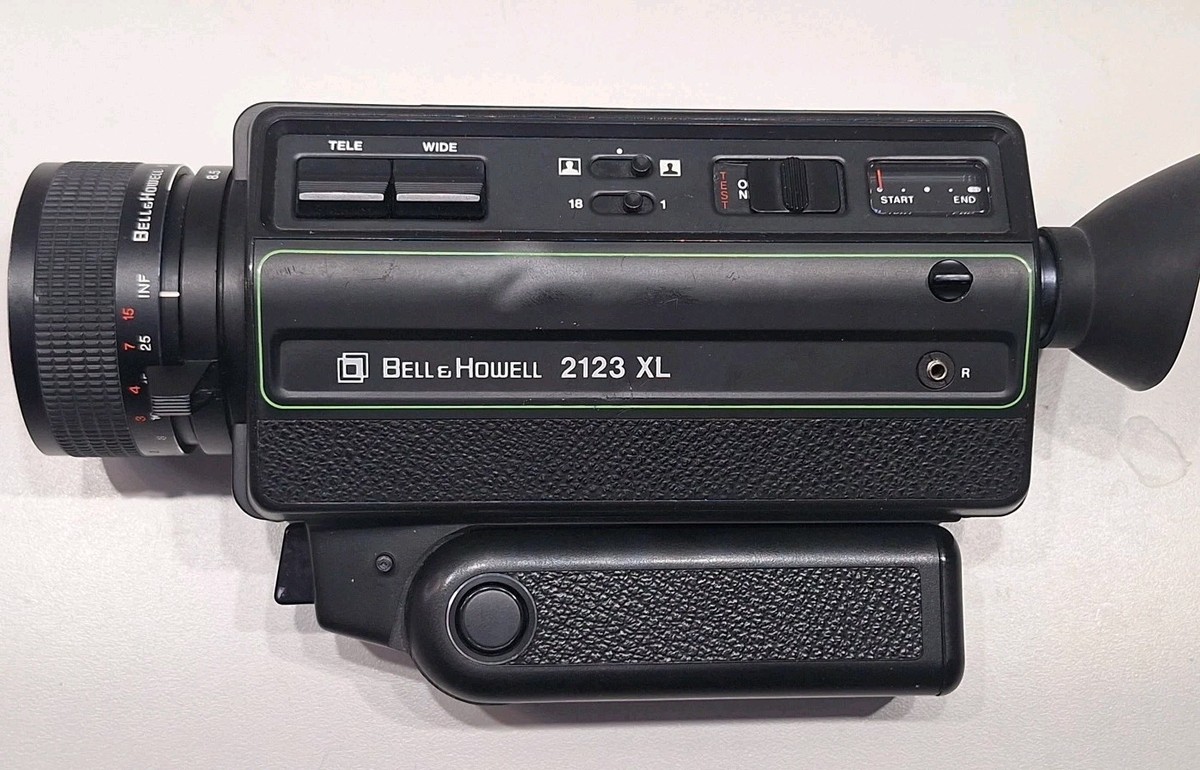 UNTESTED] Bell & Howell 2123 XL-G Handheld Super 8 Camera Made in