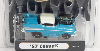 Muscle Machines 5th Anniversary 1957 Chevy Bel Air Turquoise Car