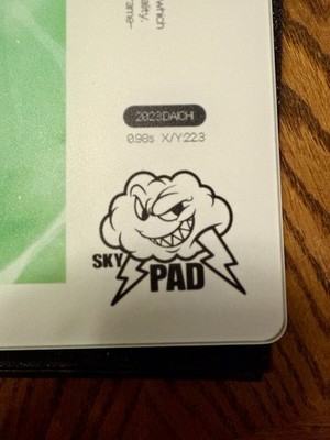 SkyPAD 3.0 XL Water Yume Glass Mousepad Limited Edition WALLHACK