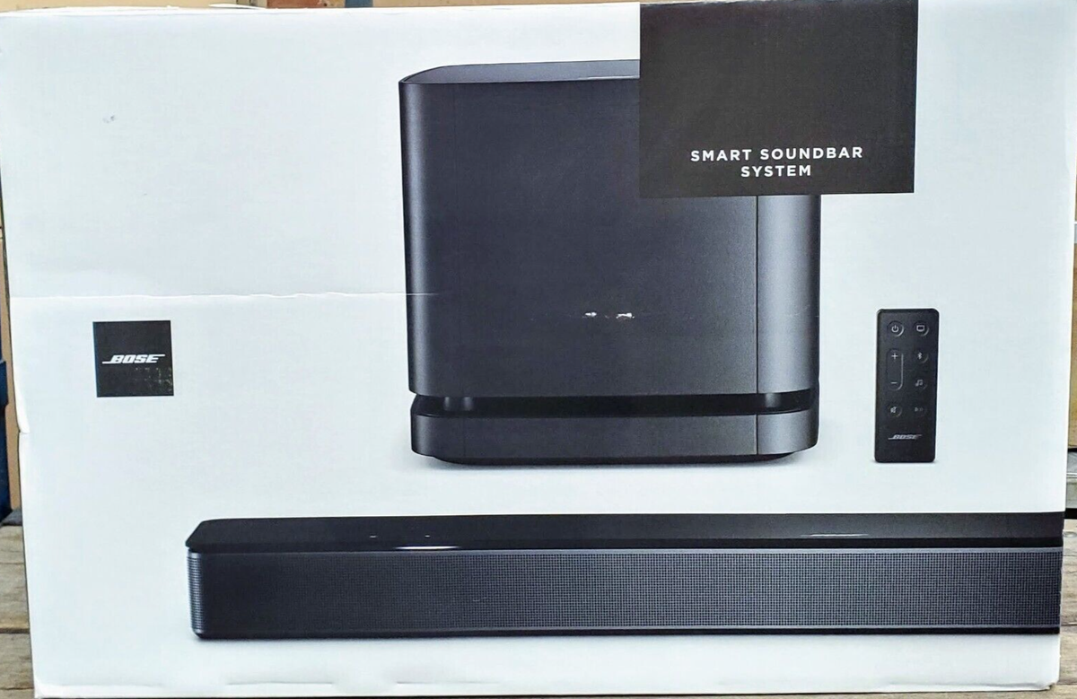 Bose Smart Soundbar 300 System with Bose Module 500 SUBWOOFER W
