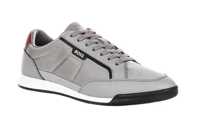 HUGO BOSS GRAY MENS SHOE NITAN LOWP TXTHEM 50552879066 | eBay