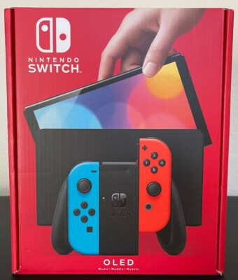 Nintendo Switch OLED Model HEG-001 Handheld Console - 64GB - Black