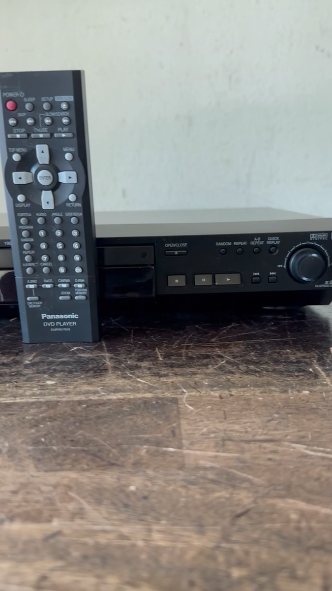 Panasonic DVD-RV32 X200 Hi-Speed Scan DVD Audio D/A Converter