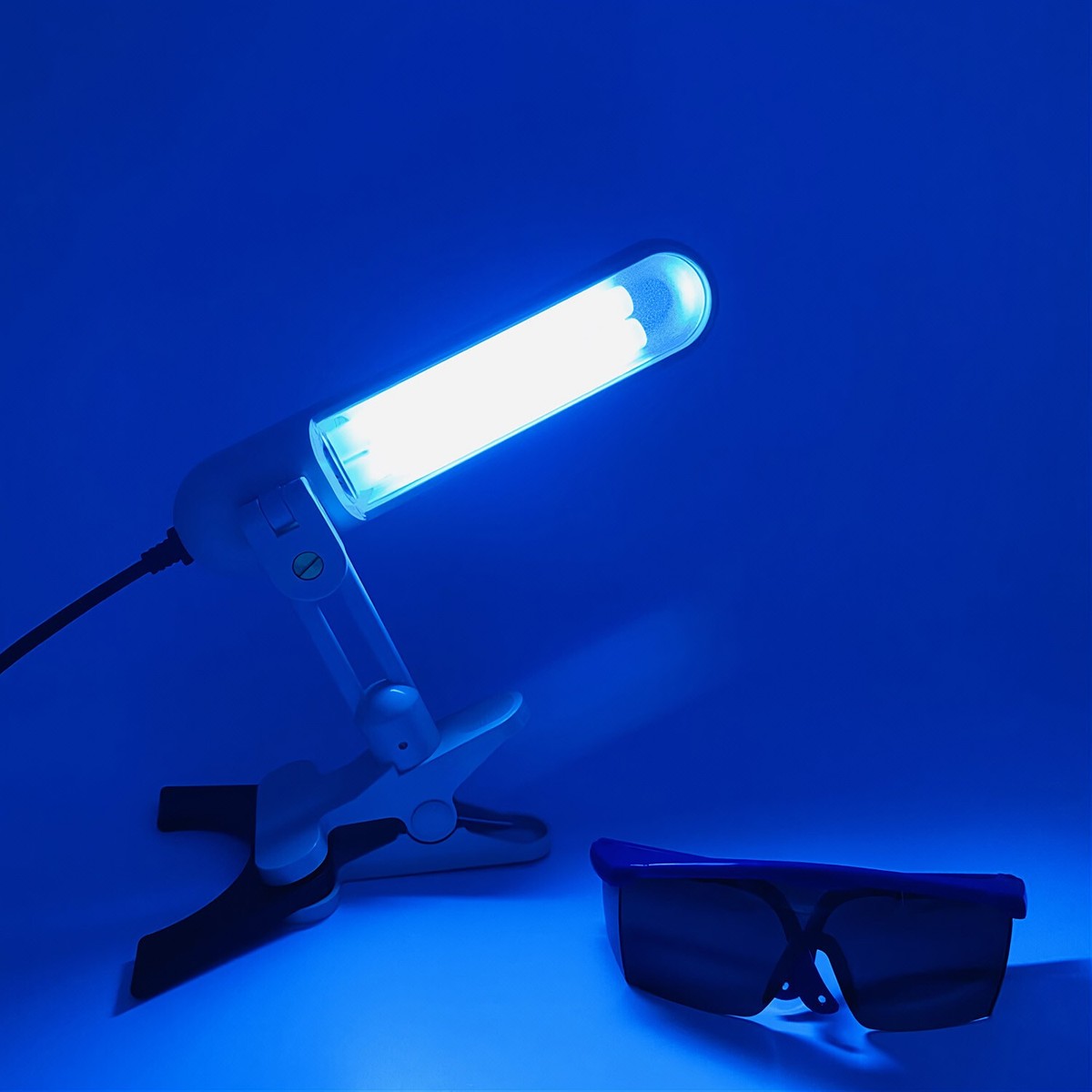 Portable UVB Narrowband 311nm Lamp Fixture For Philips PL-S 9W/01