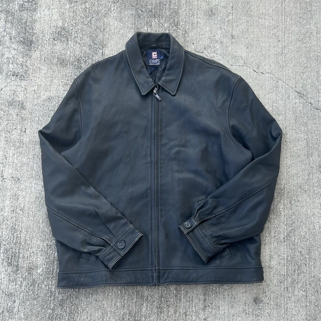 Chaps Leather Jacket products for sale | eBay