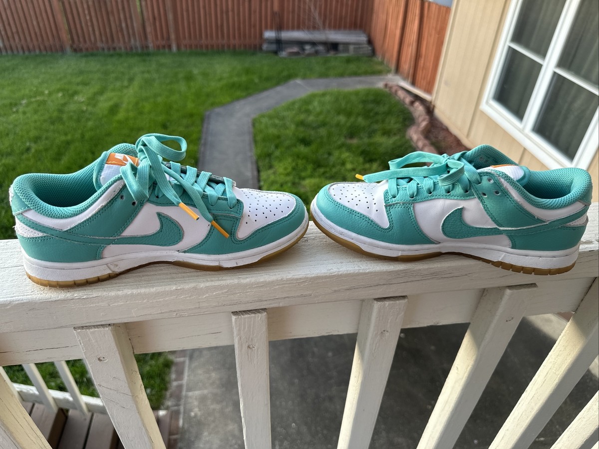 Size 6 - Nike Dunk Low Teal Zeal Womens | eBay