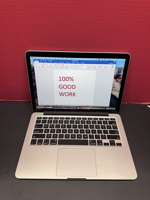 Apple Macbook Pro Retina 13” 2015 2.7GHz i5 8GB RAM 256GBSSD macOS