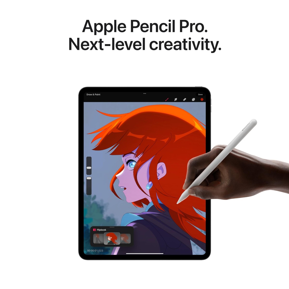 Apple Pencil Pro A2538 MX2D3AM/A For iPad Pro M4 & iPad Air M2/M3