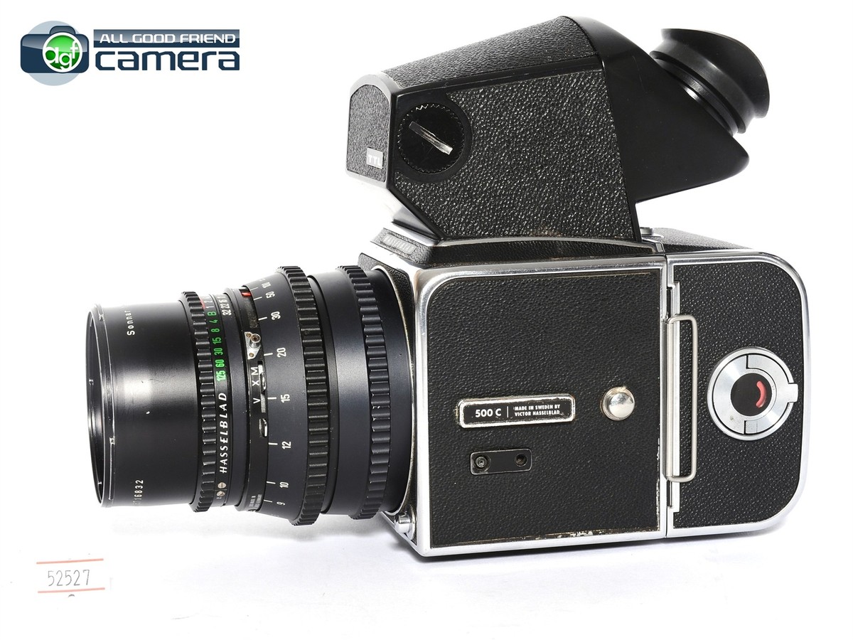 Hasselblad 500C Camera with C 150/4 Lens, A16 Back & Kiev TTL