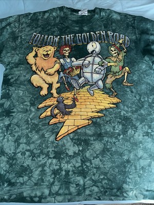 Grateful Dead XL Fall Tour 1994 Shirt Golden Road Oz Original