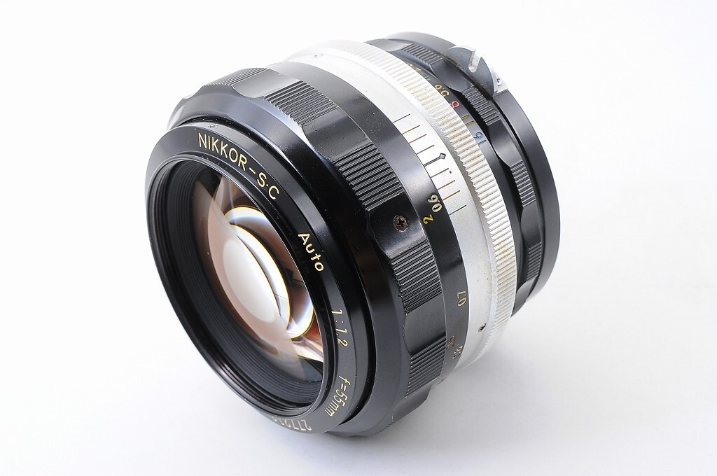 Nikon NIKKOR-S.C Auto 55mm F1.2 Non-AI MF Standard Lens w/Filter