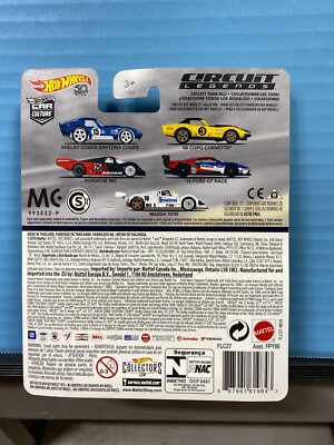 1/64 HOT WHEELS REAL RIDERS CIRCUIT LEGENDS 2/5 1969 COPO