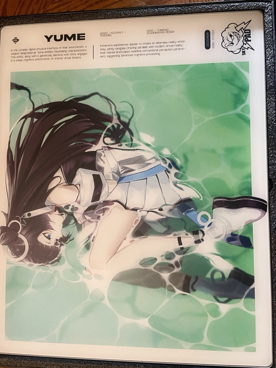 SkyPAD 3.0 XL Water Yume Glass Mousepad Limited Edition WALLHACK