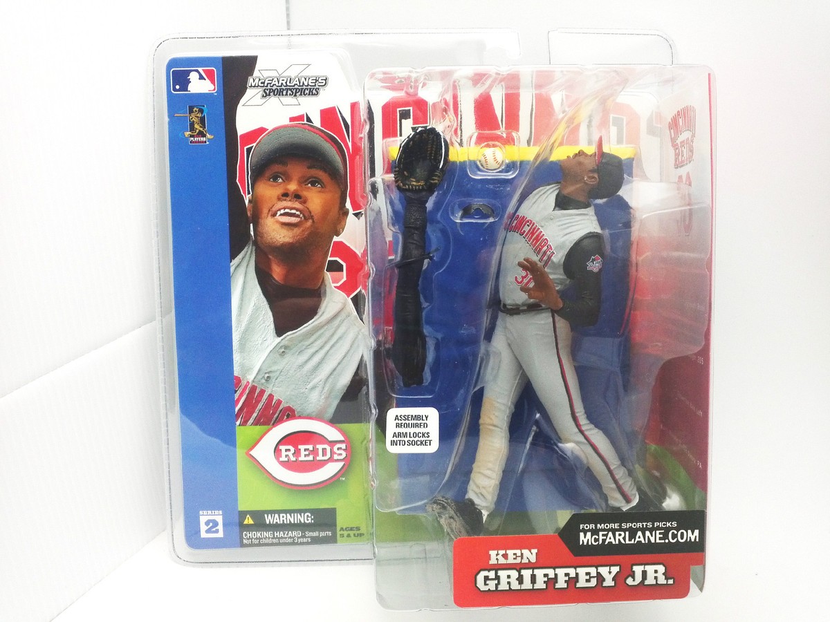 Ken Griffey Jr. Series 2--McFARLANE Action Figure --HOF Cincinnati