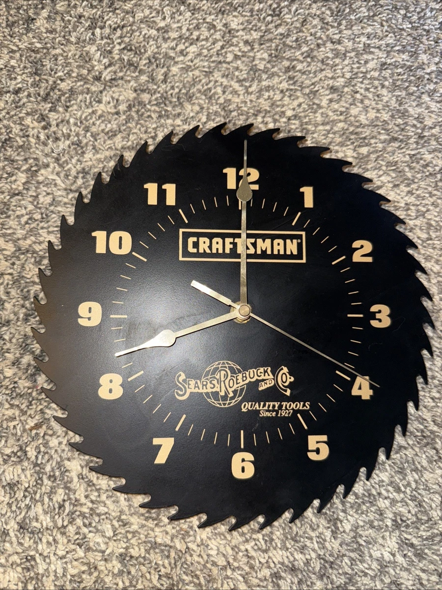 sears saw blade clock シアーズ クロック 掛時計 sears saw blade