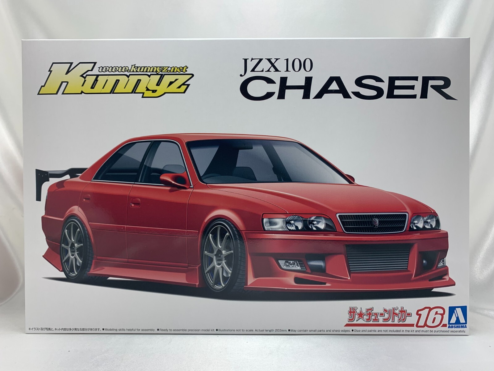 AOSHIMA The Tuned Car 1/24 No.16 TOYOTA Kunny'z JZX100 Chaser