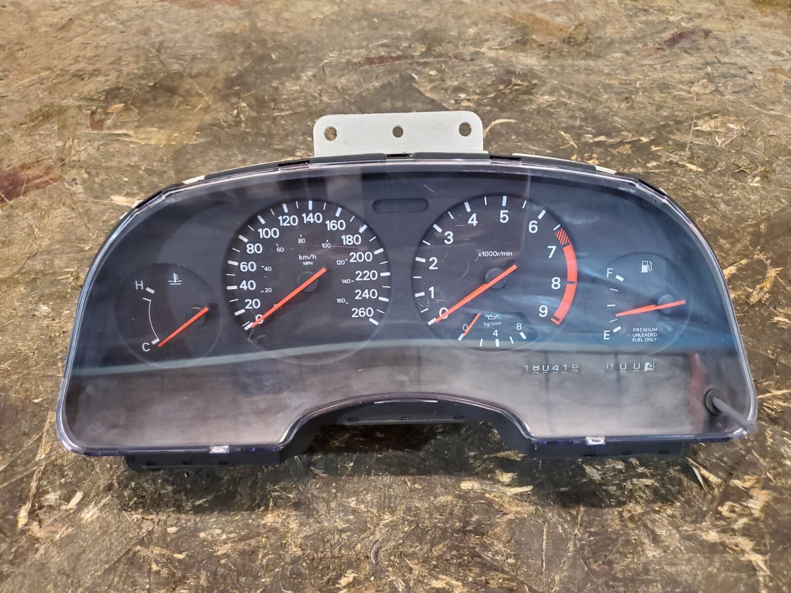 1990-1996 Nissan 300ZX Z32 OEM Manual Turbo Gauge Cluster | eBay