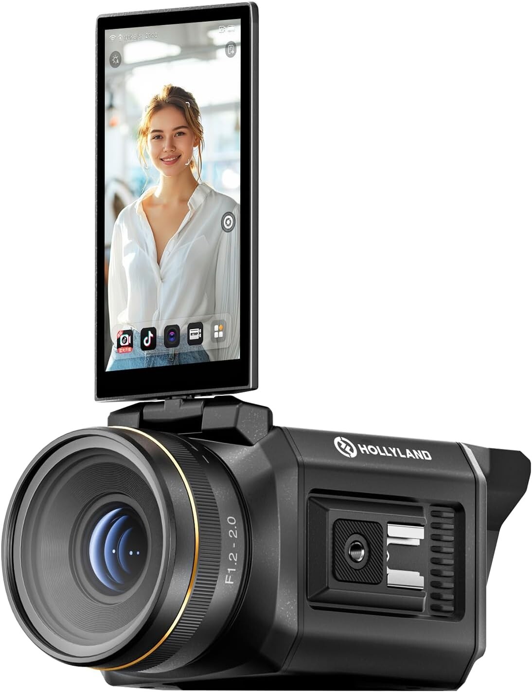 Hollyland VenusLiv V2 Wireless Live Streaming Camera, 4K30p/RTMP